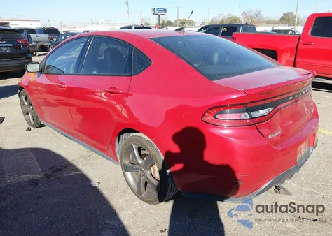 2015 Dodge Dart Gt from USA, damaged, VIN 1C3CDFEB5FD141506